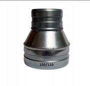 Redukcja 150/110 4 szt do odciągu wąż rura spiro PUR wentylator pochłaniacz