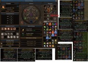 Nerwia 2 Wój 95lv alchemia bez skazy z eq+9 I Szaman 91lv buff