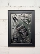 Obraz Jack Daniels ozdoba prezent żywica whisky  alkohol święta urodziny 
