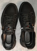 Buty skórzane czarne sportowe rozmiar 43