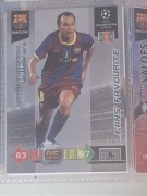 Karty Panini Champions League 2010/2011 Iniesta Fans Favourite Adrenalyn 