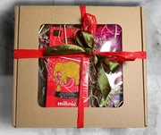 Pudełko Herbaciane/ kosz prezentowy / prezent dla niej / dzień kobiet 