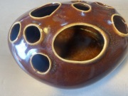 Wazon Ikebana "Meteoryt", polska ceramika artystyczna