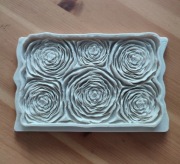 Forma silikonowa masa cukrowa mata kwiaty 