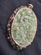 Zawieszka antyk, wisior vintage Kamea, jadeid