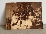 Stara Fotografia Bożonarodzeniowa 1926 Lekarze Szpital