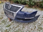 VW PASSAT B6 (05-10)- ZDERZAK przedni przód SPRYSKI - GRILL (bez PDC)