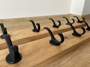 Wieszak na kurtki drewniany 