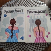 Weronika Anna Marczak książki 2szt rodzina monet królewna skarb 