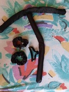 2 szt. Satynowe gumki do włosów,spinka żabka wałek do kręcenia włosów