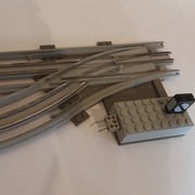 LEGO Rozjazd, „zwrotnica”, Kolej