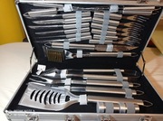 ZESTAW DO GRILLA ZE STALI 24 ELEMENTY