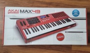 Akai max49 profesional klawiatura sterujaca midi jak nowa karton