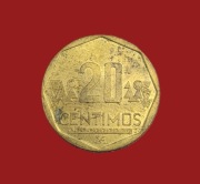 Moneta 20 centymów 2004, Peru
