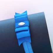 Opaska Dziecka Królewski Niebieski z Perłą