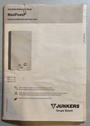 JUNKERS instrukcja gazowego przepływowego ogrzewacza wody PL 