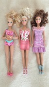 Barbie 3 sztuki plus odzież 