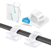 Klipsy i uchwyty do kabli organizer przewodów
