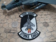 Naszywka Boeing F-15E Strike Eagle 1000 Hours rzep velcro USAF