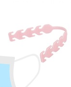Paski przedłużające maskę Uchwyt Klamra 10 szt róż