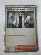 POKEMON KARTA PROFESSOR'S RESEARCH SCARLET VIOLET BASE SVI 190/198
