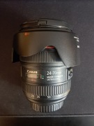 CANON ZOOM LENS EF 24-70mm 1:4L IS USM + filtr polaryzacyjny TiFFEN