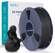 FILAMENT SUNLU 1.75 mm PLA Matte Black Matowy czarny 1kg