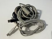 Zestaw kabli USB-A - USB-B 6szt / do drukarek, monitorów / sprawne