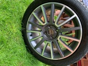 4x oryginalne felgi Fiat z oponami 225/55/17