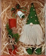 Gnom Skrzat Świeca woskowa Zestaw