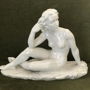 Okazała figura 38 cm Art Deco Schaibe Alsbach