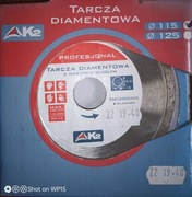 TARCZA DIAMENTOWA K2 PROFESJONAL 115 