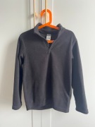 POLAR Dziecięcy QUECHUA czarny 8 lat 125-132 cm