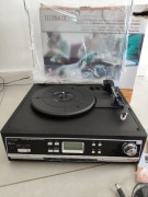Gramofon Technaxx TX-22+ Odtwarzacz Bluetooth Kaseta Retro Głośnik 