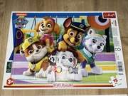 Psi Patrol PAW Puzzle 15 el. RAMKOWE - Bohaterskie pieski * IDEALNE