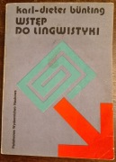 Karl-Dieter Bünting  Wstęp do lingwistyki