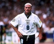 Koszulka Reprezentacji Anglii Euro 1996 Paul Gascoigne L Rare Nowa !