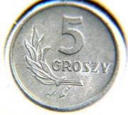 5 gr. AL 1972 mennicze
