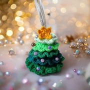 Urocza Choinka na szydełku