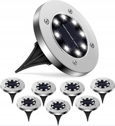 Lampa solarna wbijana Solar Light 13 cm 3szt