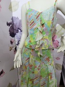 Jedwab naturalny i len bluzka betty Barclay na upały 