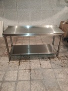 Stół nierdzewny gastronomiczny 120 cm 