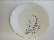 Talerze płytkie Keramik z ładnym wzorem 6 sztuk 