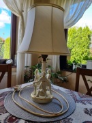 Lampa Tettau z figurkami lata 1920-1937