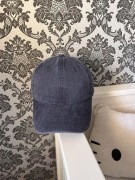 Czapka z daszkiem niebieska vintage basic