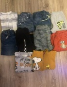 Zestaw ubrań chłopięcych roz.128, 30 rzeczy