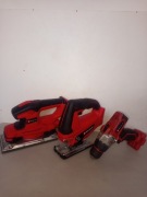 Narzędzia Einhell 18 V, wyrzynarka, wkrętarka, szlifierka oscylacyjna