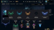konto lol league of legends EUNE emerald2 169lvl 35.4k be 47 skin 111 champ