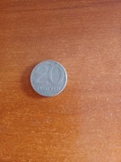 Moneta 20 zl z 1989 roku