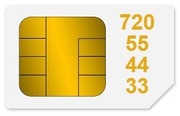 720 55 44 33 złoty numer